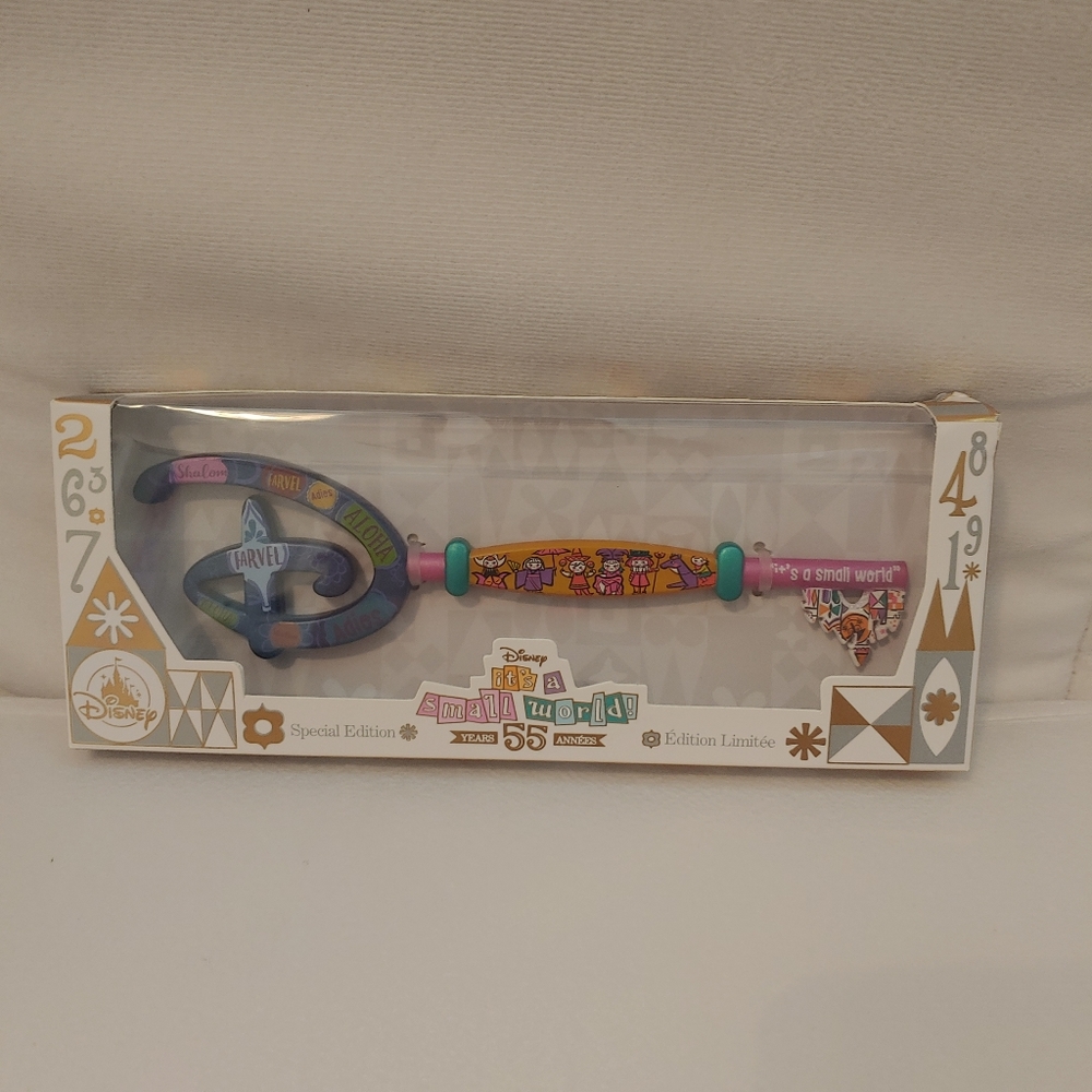 It's a small world 55 years key